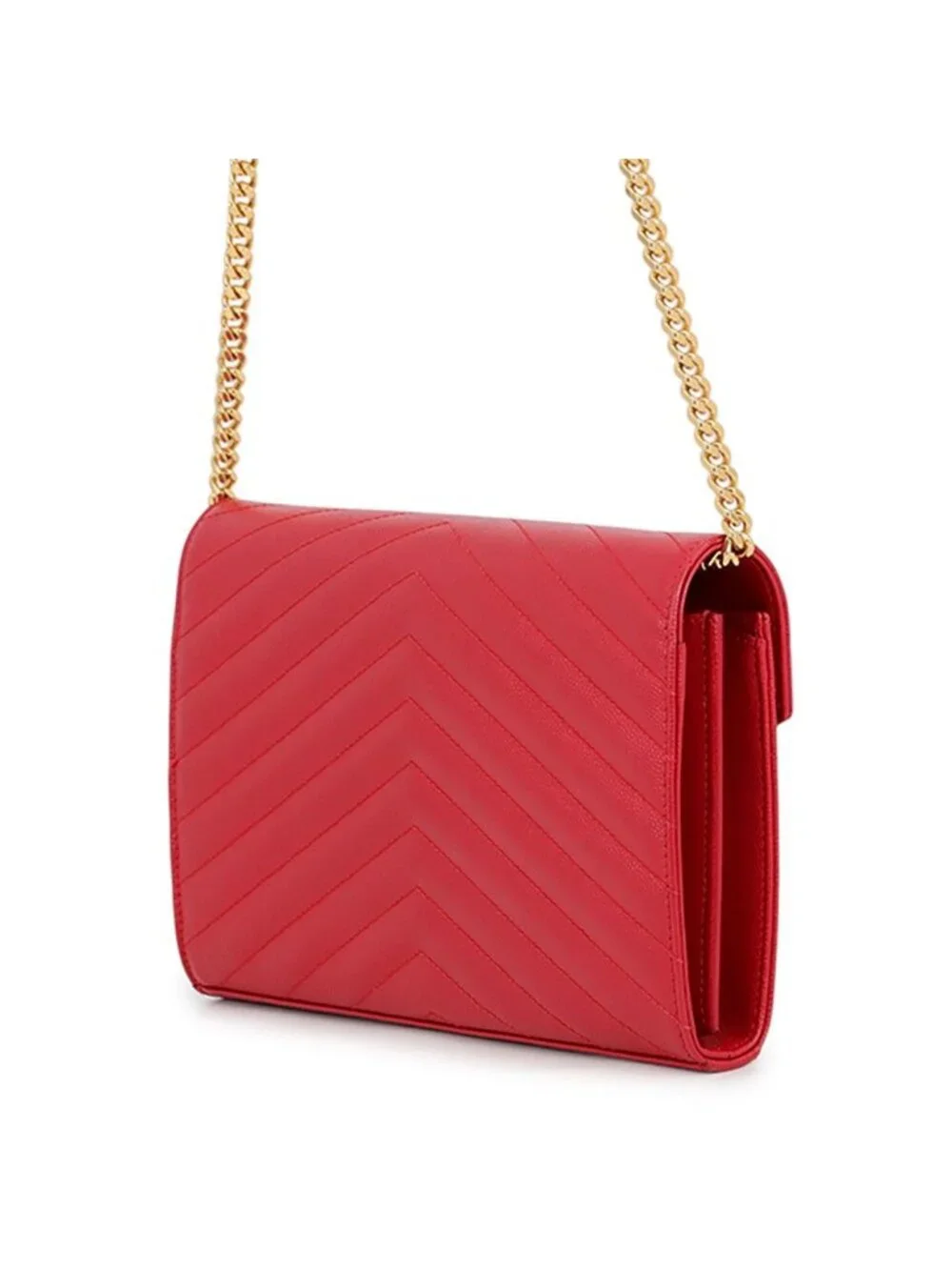 Saint Laurent Paris Chain Wallet Cassandra Classic YSL Shoulder Bag